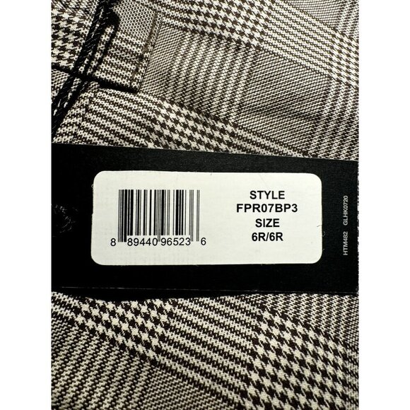 Dickies Bakerhill Plaid Wide leg High Rise Pants 6R - Picture 5 of 6